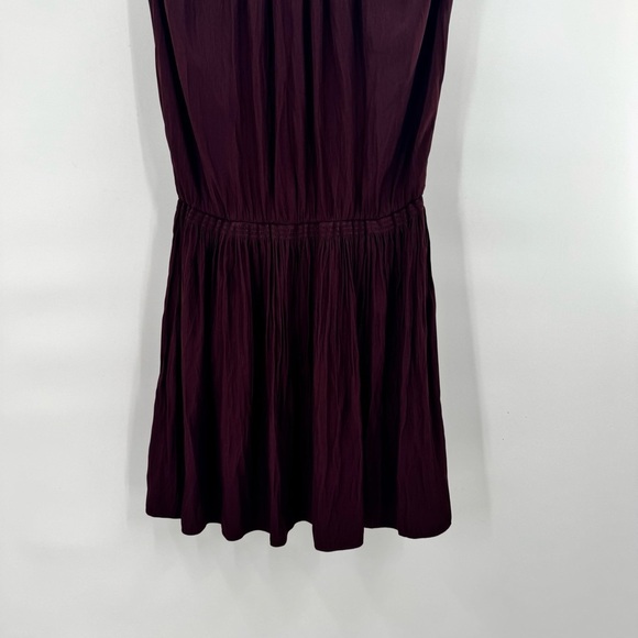 Wilfred Purple Sleeveless V-Neck Mini Dress size M - Picture 6 of 8